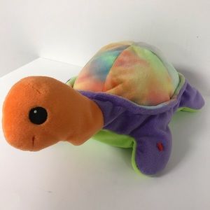 EUC TY (TY-DYE SHELL) TURTLE PILLOW PAL “SNAP”